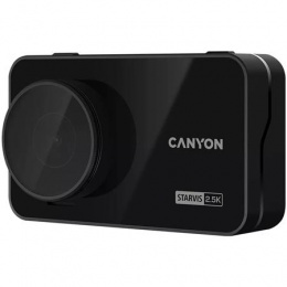 Autós fedélzeti kamera, 2,5K 2560x1440p, 5MP, CANYON "DVR25GPS"