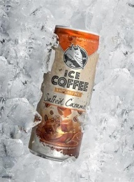 Jegeskávé, 250 ml, HELL "Ice Coffee Salted Caramell"